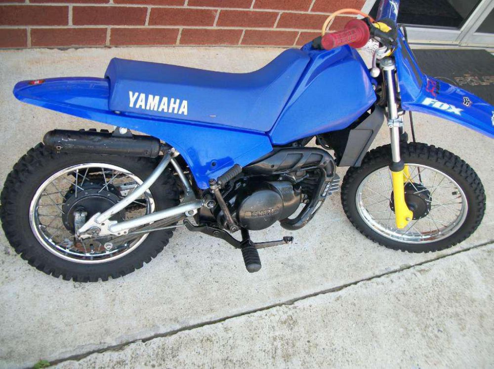 1999 yamaha pw80  dirt bike 