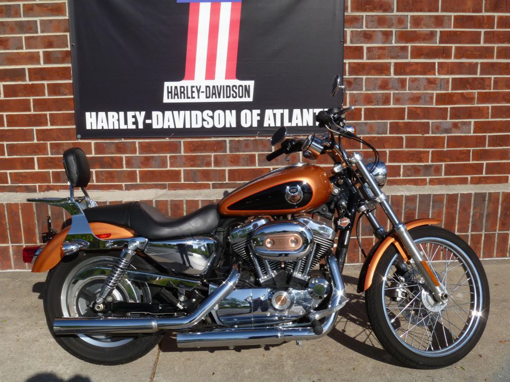 2008 Harley-Davidson Sportster Custom Xl1200c Cruiser 