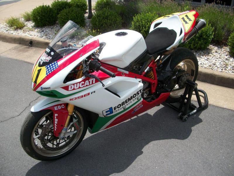 2008 Ducati 1098R Track Bike with UPGRADES