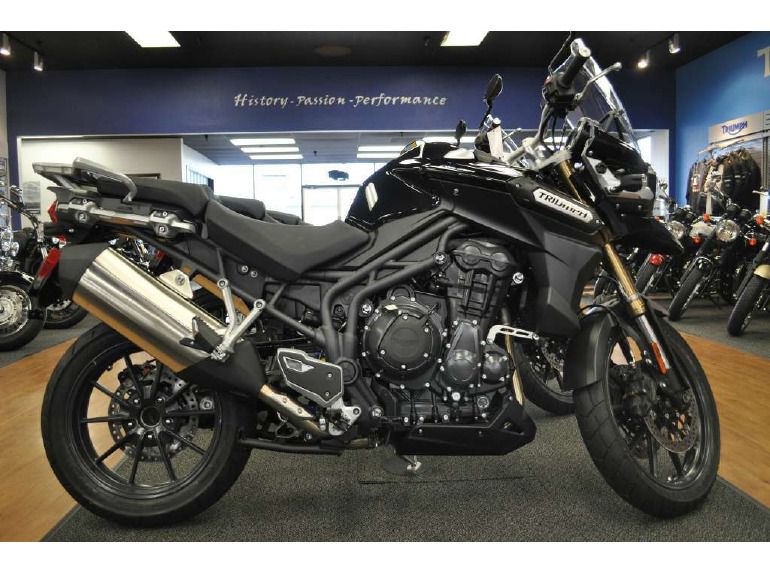 2013 triumph tiger explorer - phantom black 