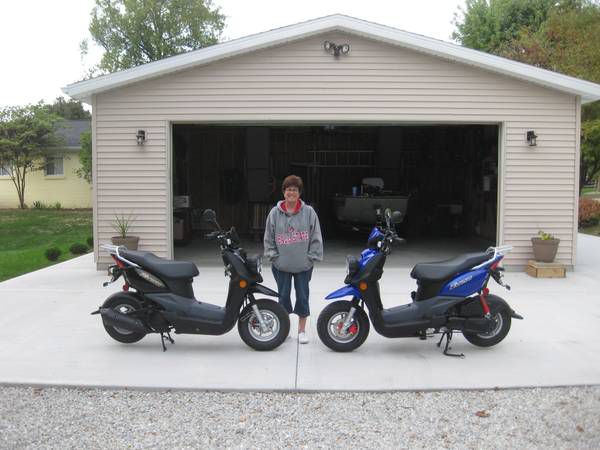 Pair of 2012 Yamaha Zuma&#039;s