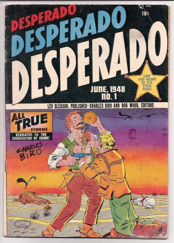 DESPERADO #1,LEV GLEASON,GREAT BOOK!