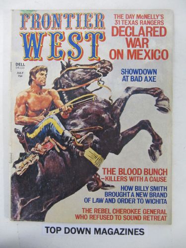 Frontier west magazine  june 1975     brn harvey&#039;s all girl desperado gang