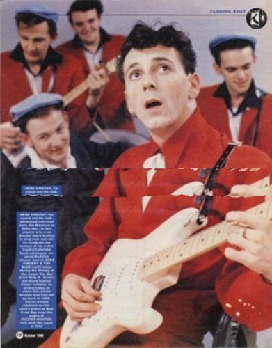 Gene vincent &amp; the blue caps vox poster