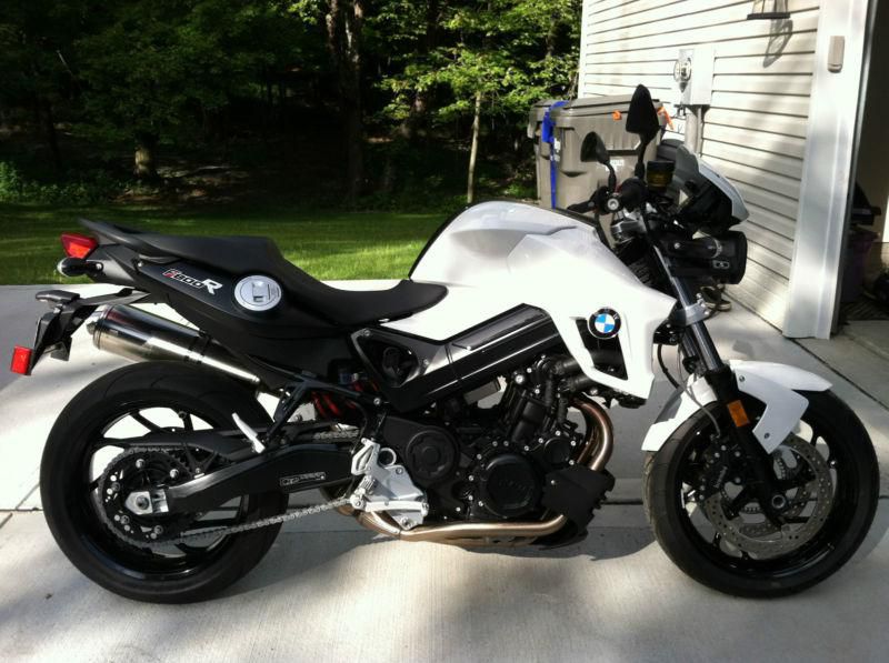 2012 f 800r only 229 miles - white - lux pkg