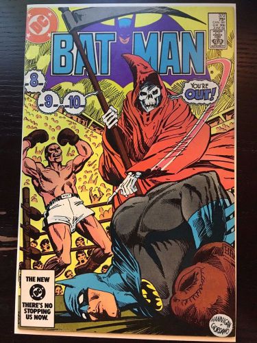 Batman (1940) #372 8.5 vf+ vintage dc comics ed hannigan don newton art death