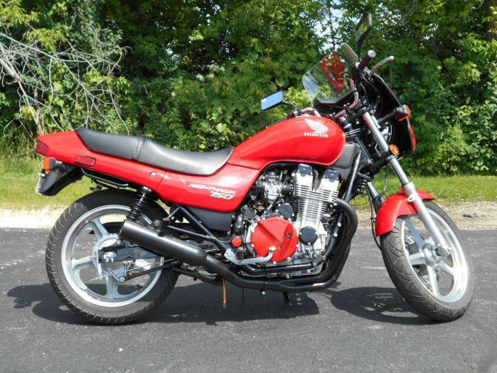 1995 honda night hawk 750  cruiser 