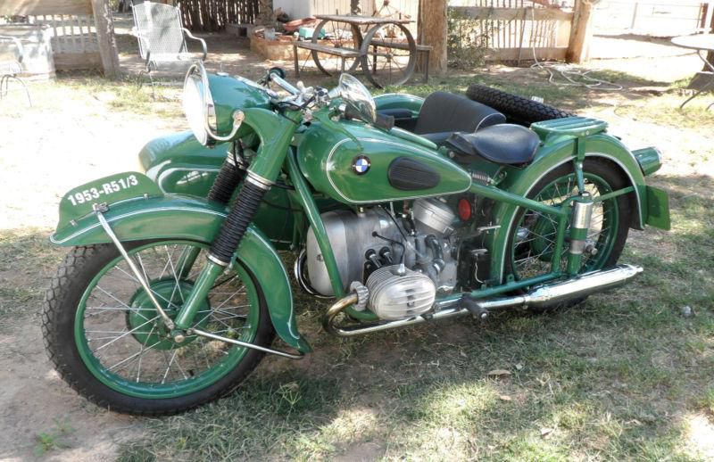 BMW 1953 R51/3 with Steib TR500 Sidecar