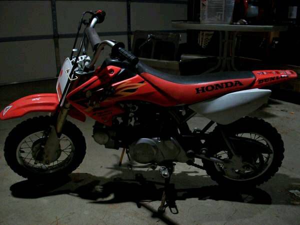 immaculately kept 05 honda crf50!