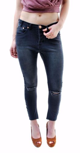 One Teaspoon Women&#039;s Musk Desperados Jeans Black Size 26 RRP $140