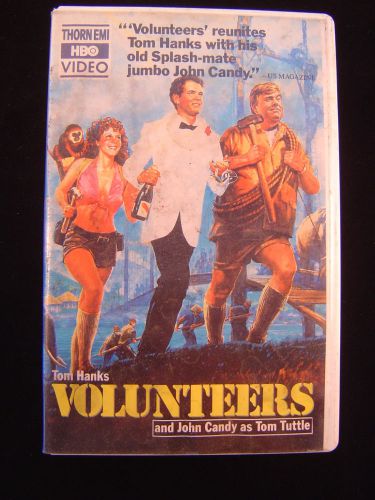 Volunteers BETA Format Movie Tom Hanks John Candy Rita Wilson 1985 Video