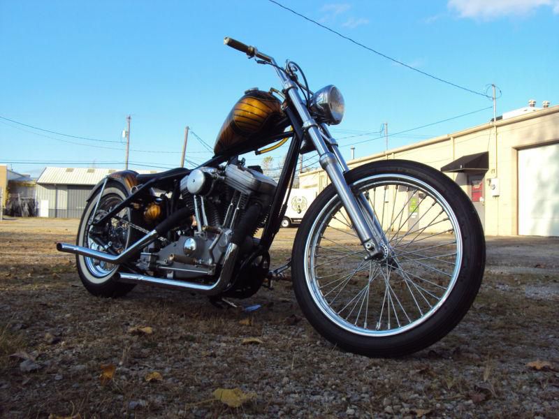 Custom Bobber Chopper Harley Davidson Sportster Nice N Clean!