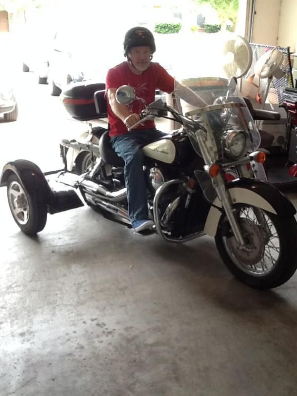 2008 Honda Shadow 750 with Trike Kit for sale on 2040motos