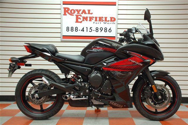 2012 black yamaha fz6-r raven