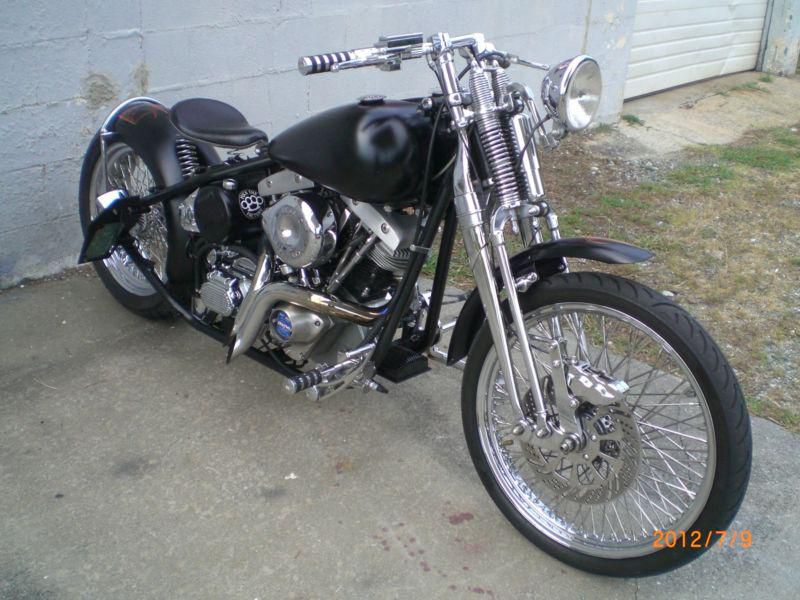 1981 Custom Harley Davidson Rigid Bobber