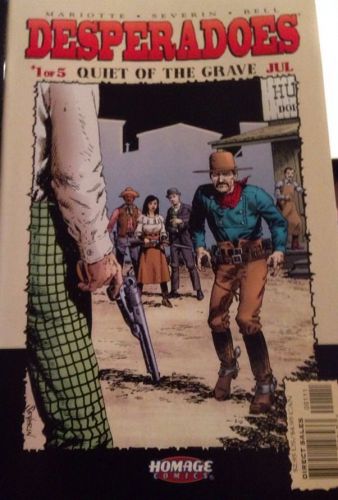 Desperados: quiet of the grave 1-5 complete mini-series ~ 2002/homage