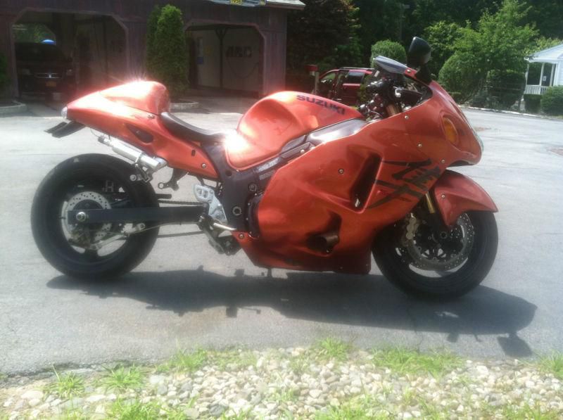 2003 hayabusa with stage 1 turbo, 1360cc low compression engine