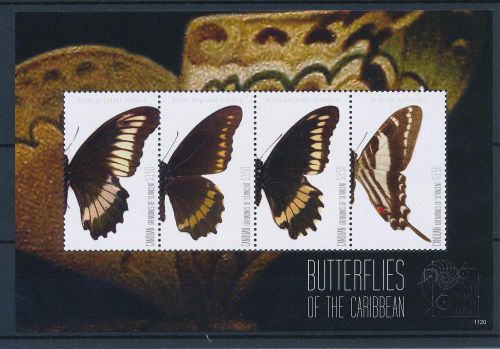 [33173] canouan st. vincent 2011 butterflies  mnh sheet