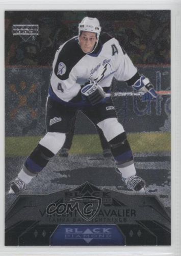 2007-08 upper deck black diamond #186 vincent lecavalier tampa bay lightning 2j9