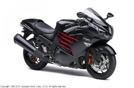2014 Kawasaki Ninja ZX-14R ABS Sportbike 