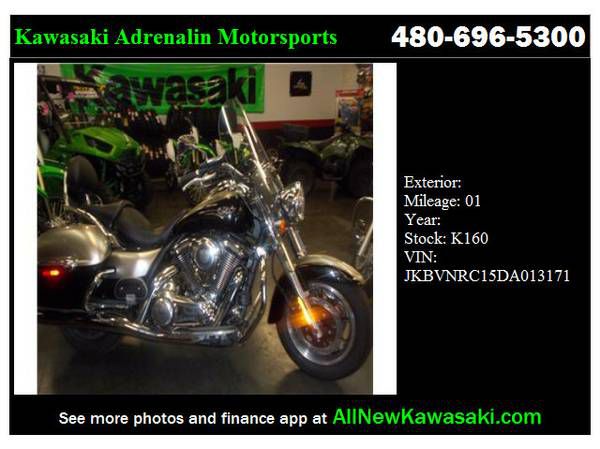 Respectable kawasaki nomad v twin 103cui