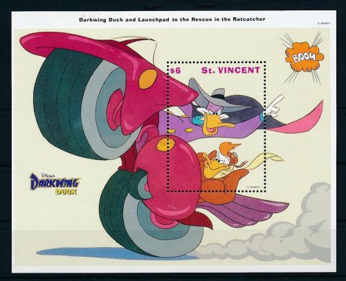 [23292] St. Vincent 1992 Disney Movie Darkwing Duck MNH