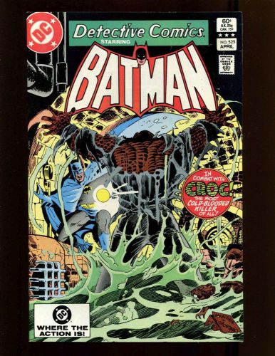 Detective comics #525 nm+ hannigan novick 3rd jason todd killer croc green arrow