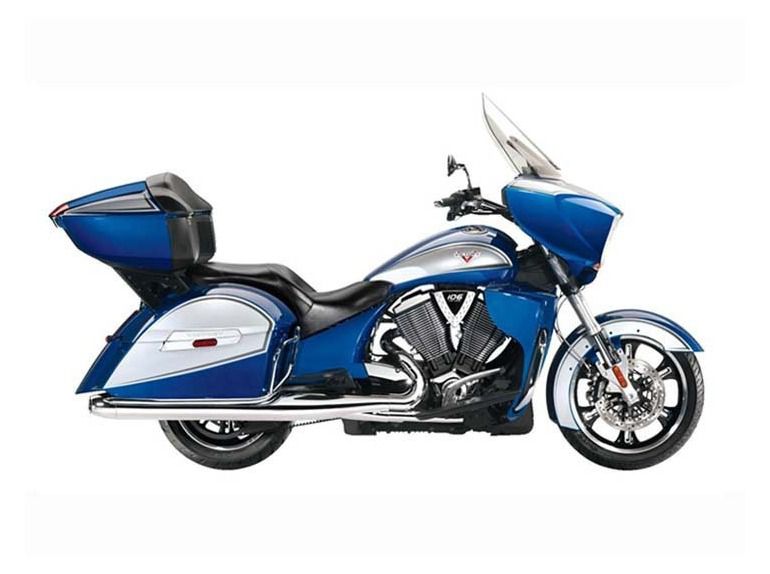 2014 victory cross country tour - boardwalk blue / si 