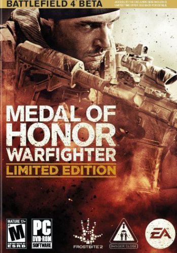 Medal of honor: warfighter - limited edition battlefield 4 beta shooter pc new