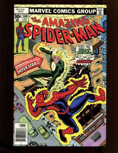 Amazing Spider-Man #168 VF- Hannigan Romita Andru Esposito 2nd Will O&#039; The Wisp