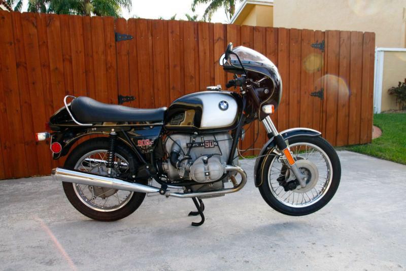 1974 bmw r90s beautifully restored in silversmoke