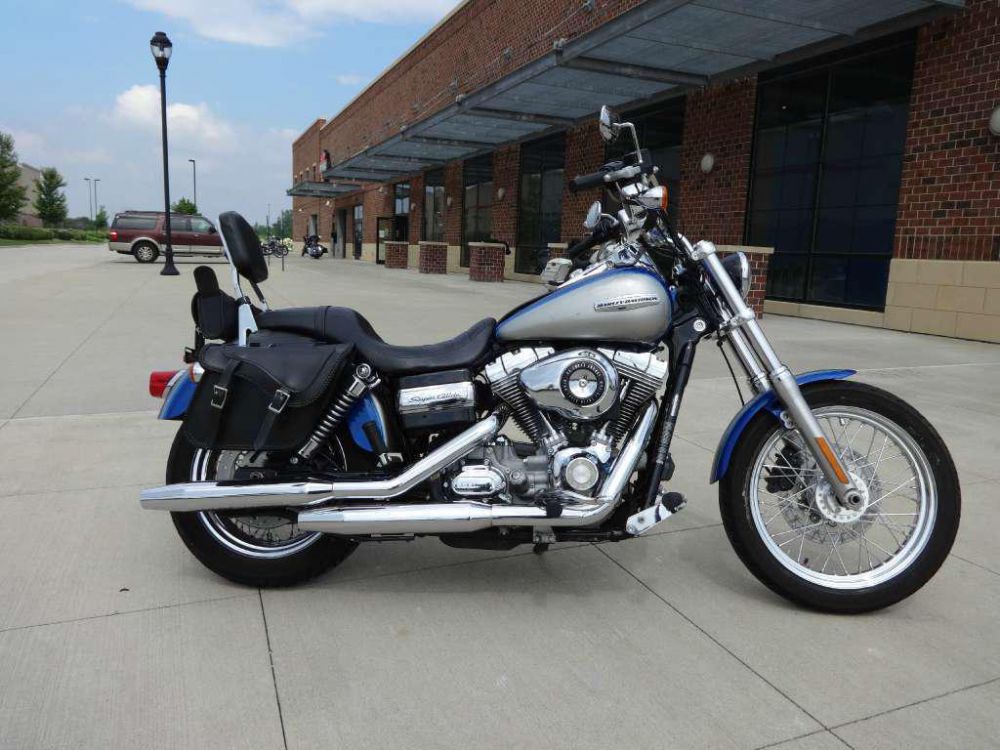 2009 harley-davidson fxdc dyna super glide custom  cruiser 