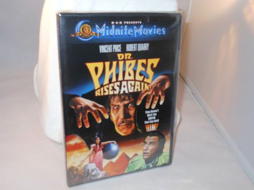Dr. Phibes Rises Again! (DVD, 2001, Vincent Price) FACTORY SEALED! FREE SHIPPING