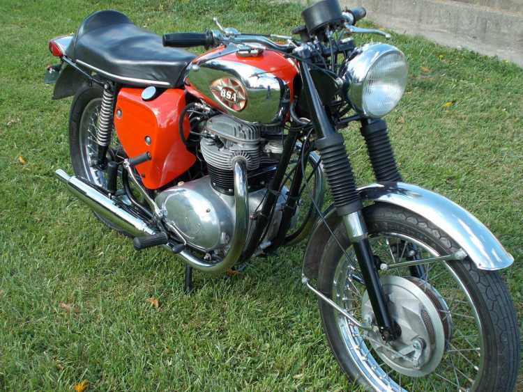 1969 bsa a50