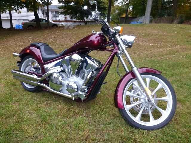 2010 HONDA FURY 1300cc, v-twin, chopper, only 51 miles! always stored indoors