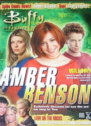 Buffy magazine #19/sarah michelle gellar/amber benson/alyson hannigan/goddard