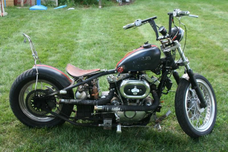 1974 ironhead bobber-rat