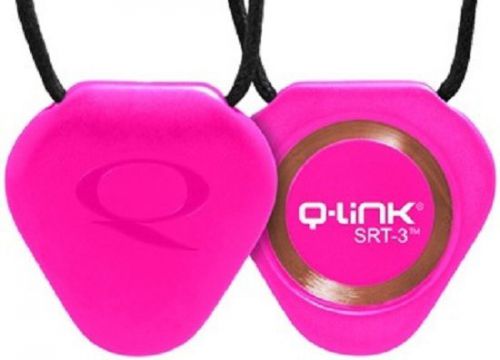 The new clarus q-link pink model srt3 qlink pendant