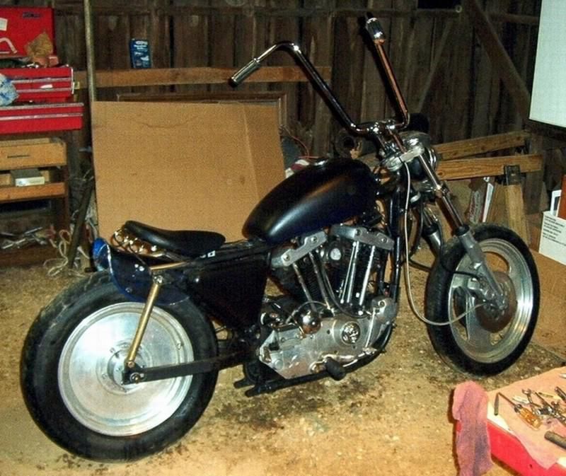 Harley chopper / bobber project