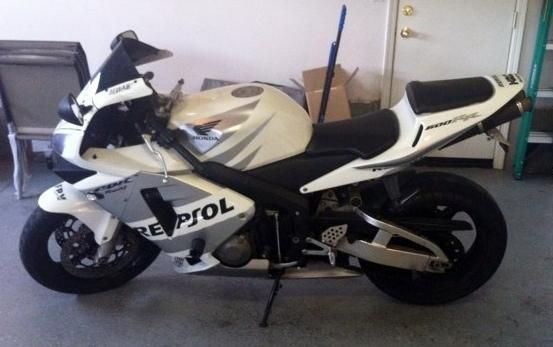 Honda cbr 600rr, custom, lojack, alarm, repsol