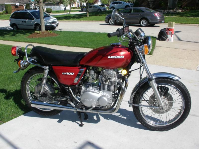 Kawasaki kz400  motorcycle