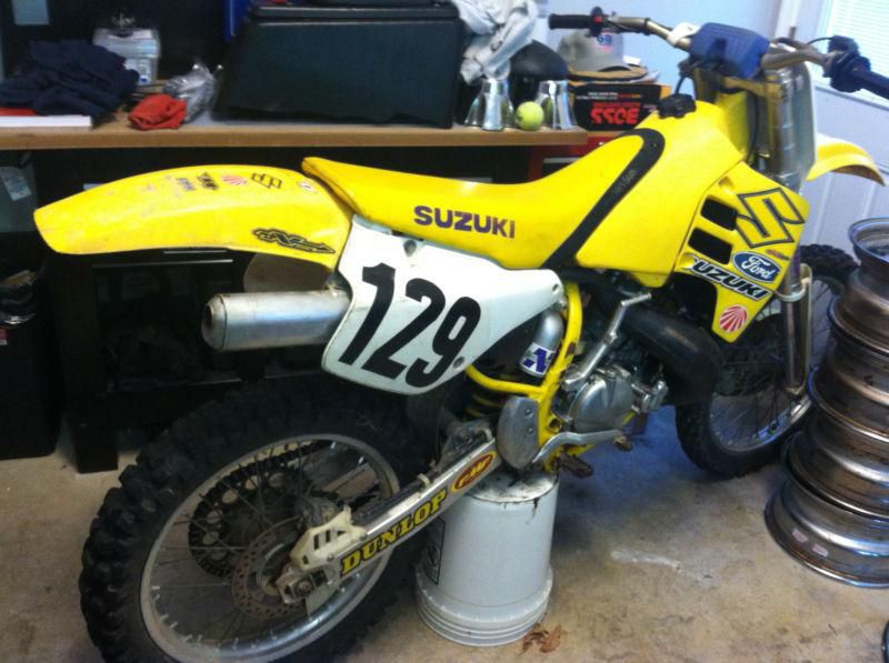 1992 suzuki rm250 rm 250 2 stroke dirt bike motorcycle