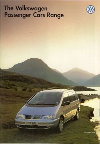Volkswagen 1995-96 UK Market Brochure Polo Golf Vento Passat Corrado Sharan