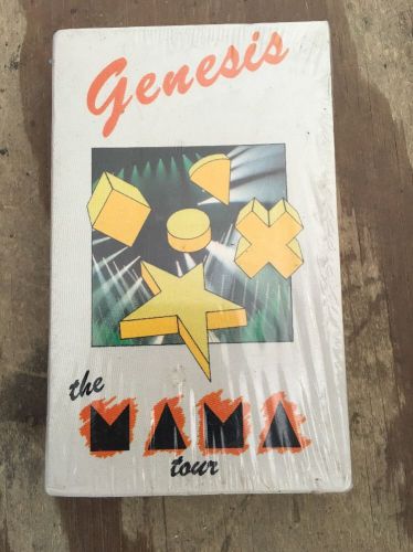 Genesis live the mama tour beta video factory sealed brand new oop rare