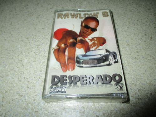 RAWLOW B - Desperado Cassette Tape 1999 RARE Memphis Underground Rap SEALED