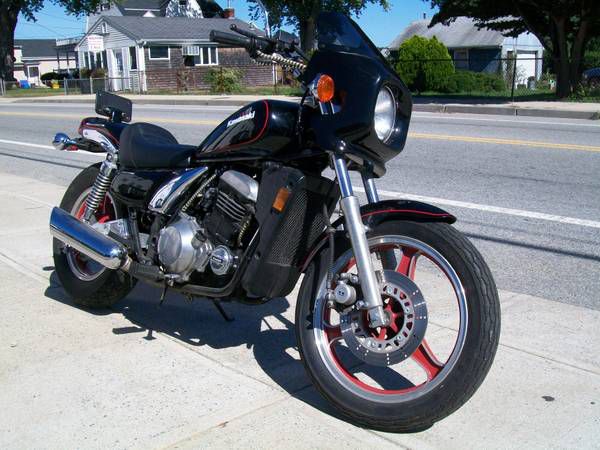 Old school 1989 kawasaki eliminator 250 in new condition 3000 miles