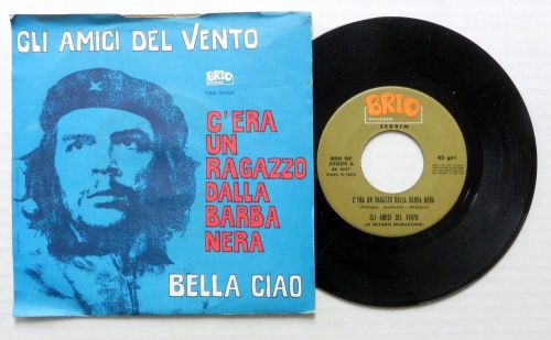 Gli amici del vento c&#039;era un ragazzo dalla barba nera rare italian funk #bb636