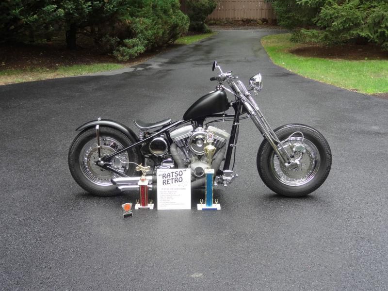 Vintage Style Modern Bobber. Street legal