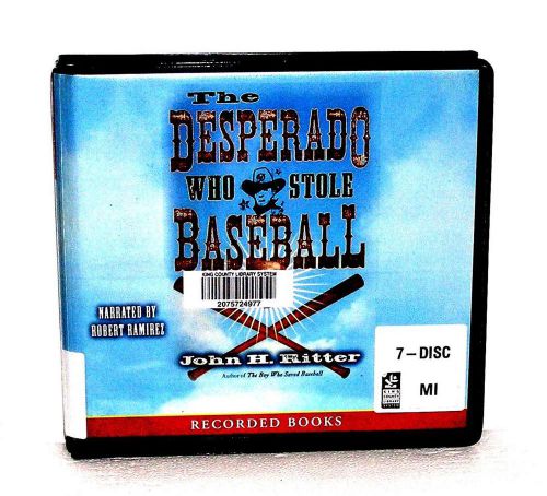 BOOK/AUDIOBOOK CD Age 10+ John Ritter Fiction THE DESPERADO WHO STOLE BASEBALL