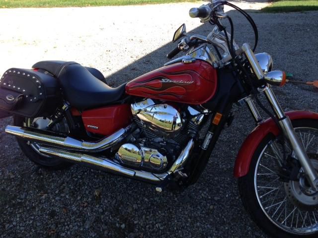 2007 honda shadow spirit 750 c2-low miles